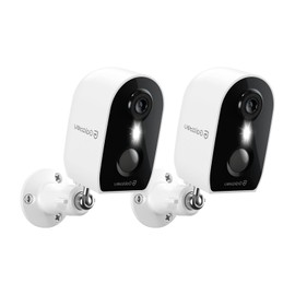 GALAYOU 2K Überwachungskamera Aussen Akku - WLAN Kamera Überwachung Aussen akku, Aussenkamera WLAN Kabellos Akku mit PIR Bewegungserkennung, 2-Wege Audio, Farbnachtsicht, IP65 R2 2er Set