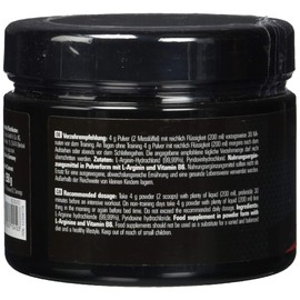 MySupps- 100% L-Arginin HCL, hochdosierte 4000mg Arginin HCL, pflanzliches und mikronisiertes Arginin, veganer Pre Workout Booster, für Sportler und Athleten, Made in Germany- 250g Pulver