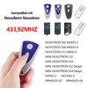 Garage Door Replacement Remote Control Compatible with Novoferm Novotron 502