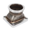 2.5in V Band Flange Adapter Stainless Steel Rustproof Long Lasting
