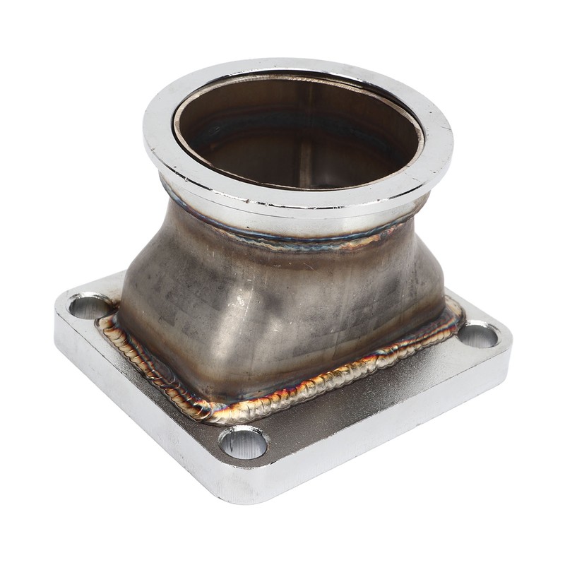 2.5in V Band Flange Adapter Stainless Steel Rustproof Long Lasting