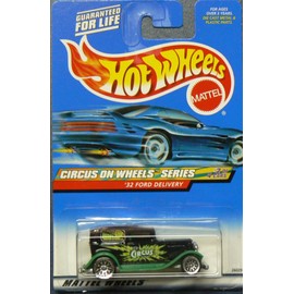 Hot Wheels '32 Ford Delivery 2000 Circus on Wheels Series Painted Base