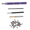 54 Pieces Metric Thread Repair Set M2.5x0.45x2D Stainless Steel Thread