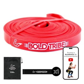 BOLD TRIBE Ligas de Resistencia para Ejercicio - Banda de Resistencia para Ejercicio - Banda Elastica - Cross Training, Calistenia y Entrenamiento Fun