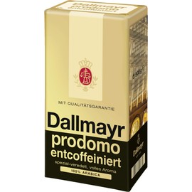 Dallmayr Prodomo Decaffeinated Ground 500 g Pack of 12