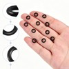 100 Pcs Anti-Slip Rings for Glasses, Silicone Eyeglass Retainers