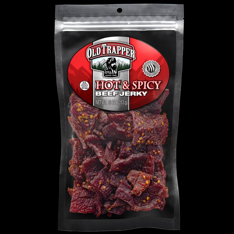 Old Trapper Beef Jerky 10 ounce bags (5 Flavors To