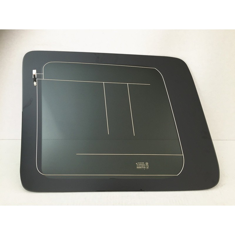 Passenger Right Side Rear Quarter Window Quarter Glass with Antenna