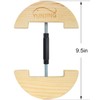 YUNJING Hat Stretcher Wooden Adjustable Buckle One Size Fits All