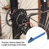 Chain Wear Indicator, Aluminum Bike Chain Checker Multifunctional Bike Chain