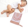 2pcs Hanging Diaper Bag Waterproof Double Pockets Zipper Closure Baby