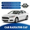 GKmow Pack-1 Radiator Cap, Stainless Steel Engine Seal Cover, 16