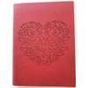 Red Heart Lined Journal
