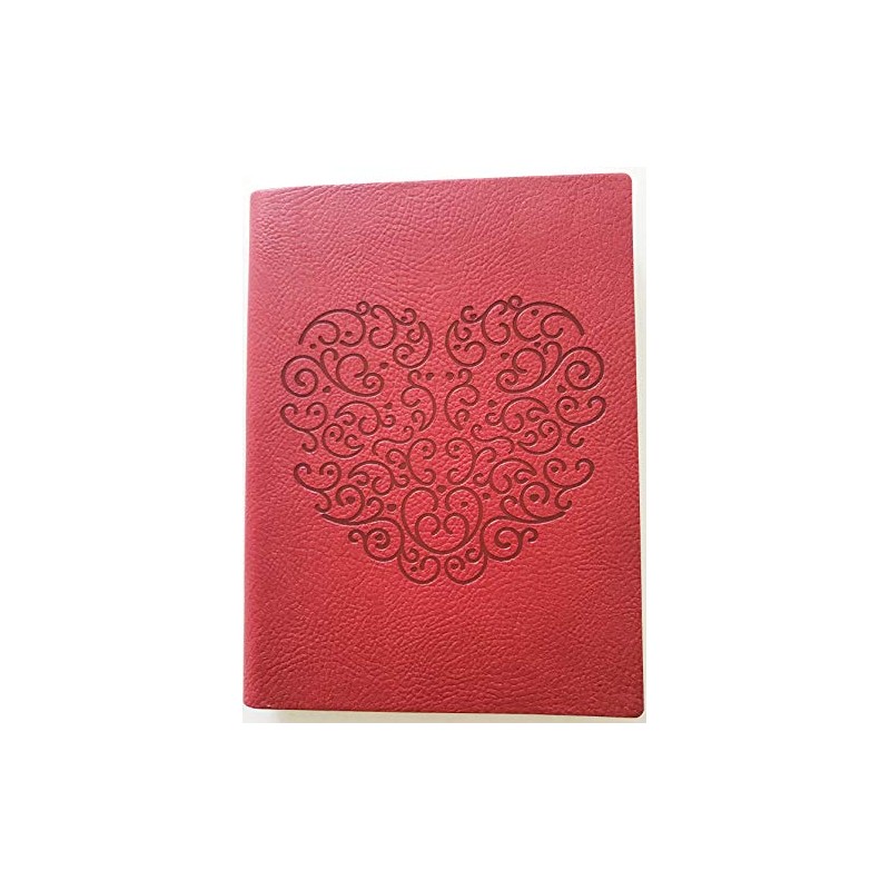 Red Heart Lined Journal