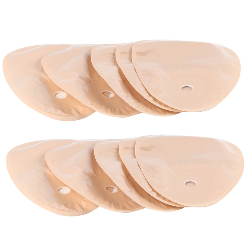 10pcs pack One piece System Ostomy Bag Medicals Drainable Pouch