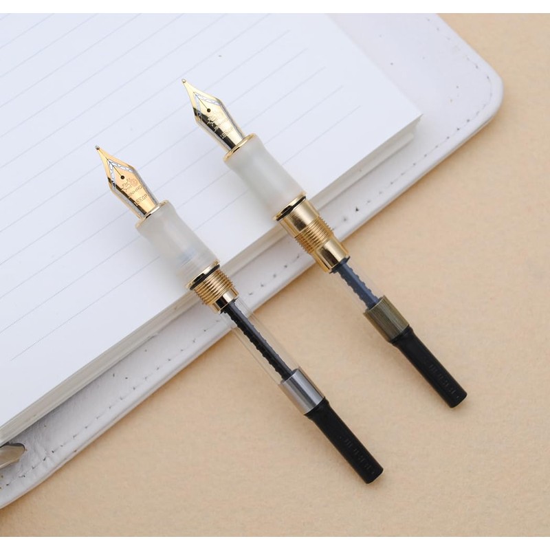 JINHAO 100 Fountain Pen with Ink Converter (Medium Nib 0.7mm,