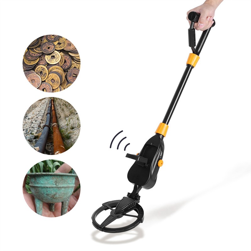 Deep Sensitive Metal Detector Searching Gold Digger Treasure Scanner for