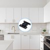 sourcing map 5 PCS Plastic Fitting Furniture Panel, Joint Bracket,