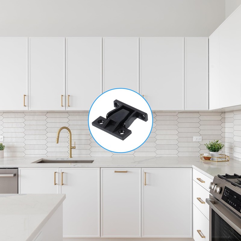 sourcing map 5 PCS Plastic Fitting Furniture Panel, Joint Bracket,
