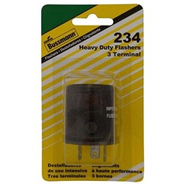 Bussmann (BP/234-RP) Round 20 Amp 24V DC Carded Heavy-Duty Electronic Flasher