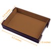 SIQUK Pack of 2 Magnetic Cube Trays, Rectangular Dice Board,