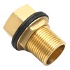 Anxingo 1/2 Inch External Thread & Internal Thread Bulkhead Fittings,