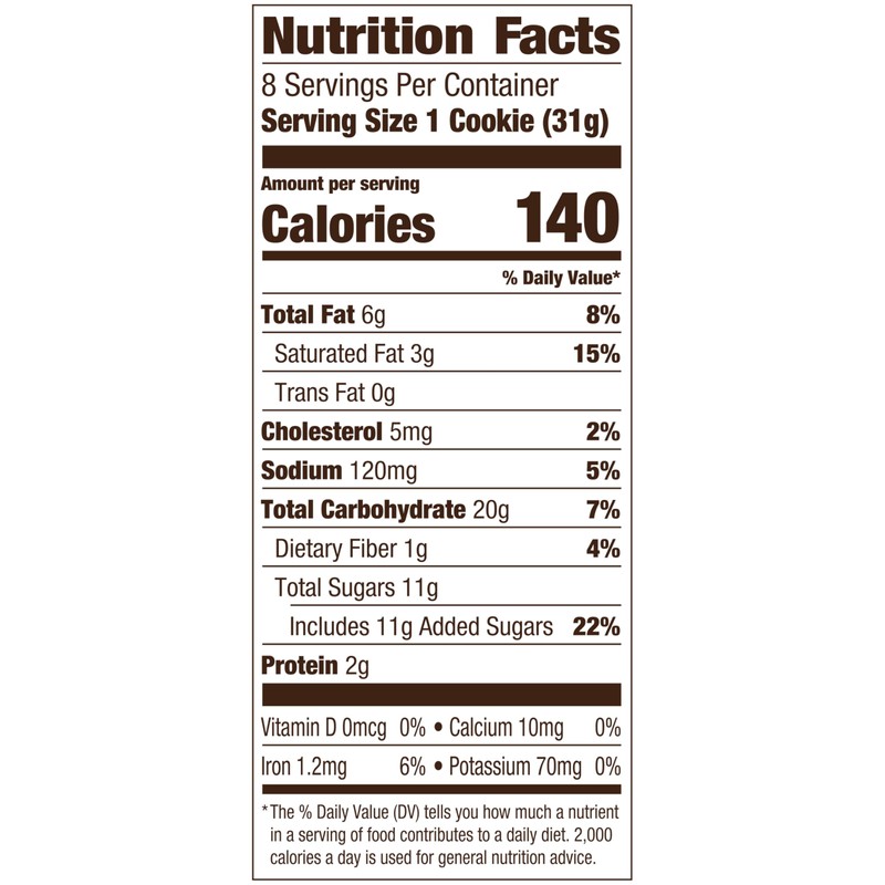 Pepperidge Farm Soft Baked Newport Dark Chocolate Cookies with Sea