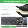 LEAPGOMAX Waterproof Front & Rear Golf Cart Seat Covers for