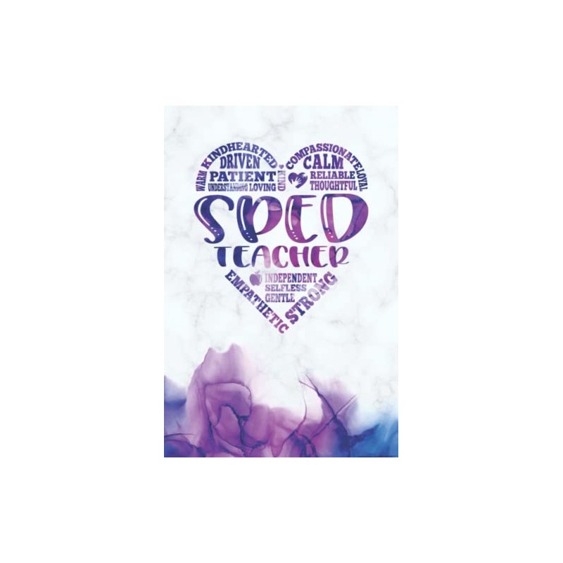 SPED Teacher Notebook Appreciation Gift - a Blank Lined Journal
