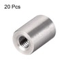 sourcing map M3 Round Connector Nuts, 304 Stainless Steel Coupling