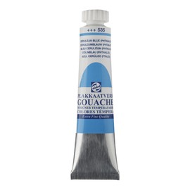 Royal Talens C080-45352 Talens Gouache - Opaque Watercolor - 20ml Cerulean Blue