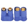 10 Set EC8 Plug 8mm Brass Gold Plated Male Female
