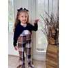 Size 10 Girls Jumpsuits Outfit Kids Long Sleeve Twist Front
