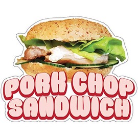 SignMission Roast Beef Sandwich Decal Concession Stand Food Truck Sticker
