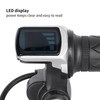 60V LED Digital Meter Electric Bike Scooter Throttle Grip Handlebar