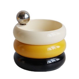 Rotating Jewelry Storage Box Melamine Multifunctional Multi Layer Jewelry Organizer Desktop Earring Necklace Holder Tricolor