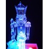 Holiday Time NUTCRACKER color changing LED LIGHT UP Animation TRAIN