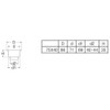 SANEI Stainless Steel One Trap for VU and VP Pipe