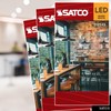 Satco LED G40 Globe Bulb 8W 100W Equivalent 2700K Warm
