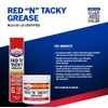 Lucas Oil 10005 Red N Tacky Grease - 14 Ounce