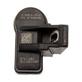 KarParts360 for Kia Rio 2018 2019 2020 2021 TPMS Sensor | Plastic Housing | Frequency Activation Type | 433 MHz Frequency | 40 PSI Maximum Pressure Reading | Direct Monitor Type | 529332J100