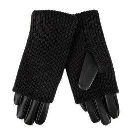 Jessica Simpson Women's Expandable Cuff Glove, Black, Large/X-Large
