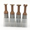 KLOT AlTiN Coated T Slot Keyseat Milling Cutter Solid Carbide