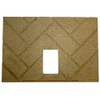 Vermiculite Board with Herringbone Pattern: 891705 Compatible with US Stove