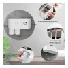 Soporte Para Cepillo De Dientes Con Dispensador Automático