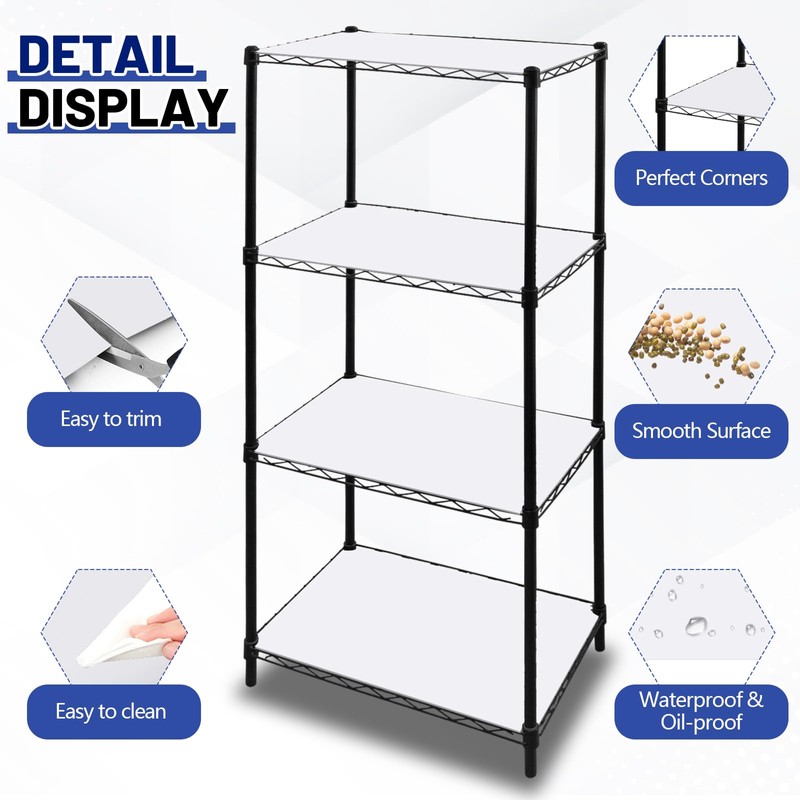 Sliner 8 Pack 14 x 36 Inch Wire Shelf Liner