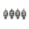 4 Piece 100 Degree Countersink Bit Set, #12, #21, #30,