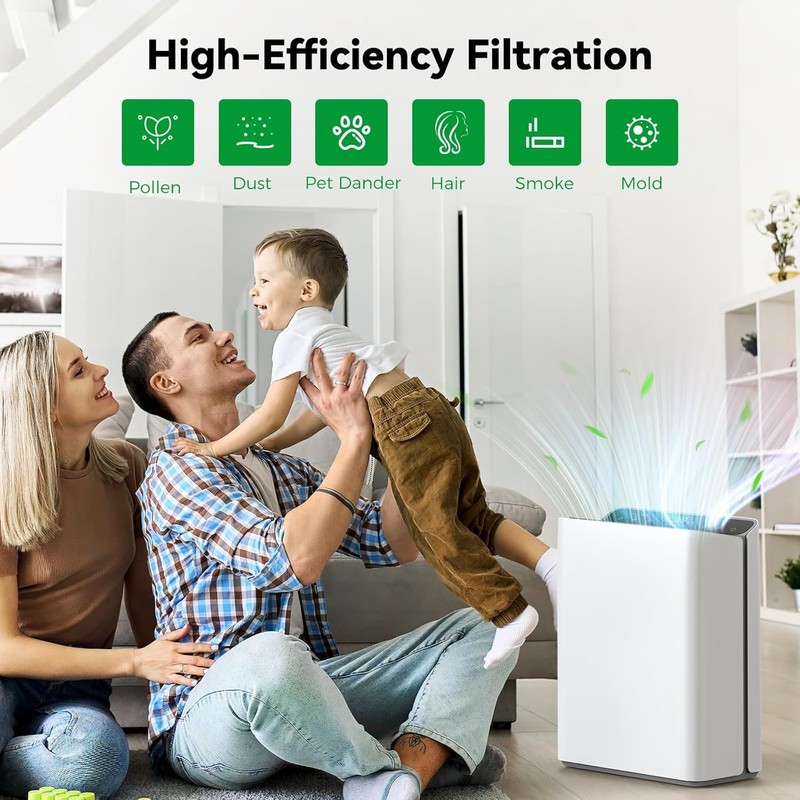 Afloia Toxin Remover Filter, Compatible with Europa Air Purifier, Remove