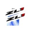 2pack OEM Black ZL1 Emblem Badge Letter Rear Side Zl1
