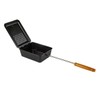 Cole Wheeler Campfire Popcorn Popper, Steel Wood Popper for Kitchen